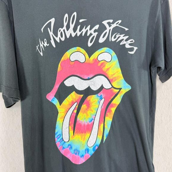 Daydreamer Rolling Stones Tie-Dye Tongue Tee Size Small Vintage Vibe‎ Band Shirt - Picture 2 of 7